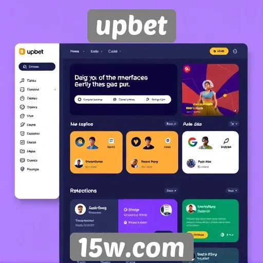 interface do upbet é intuitiva e amigável